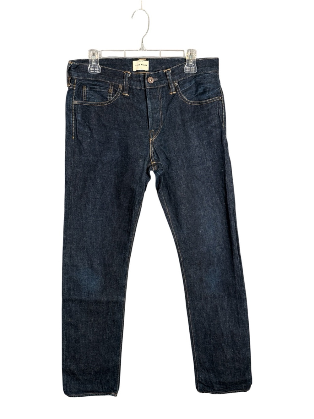 Simon Miller Indio Selvage Denim Slim Fit 32 100% Cotton [hemmed to 33in]
